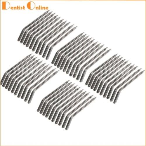 50PCS Dental Nozzles Tips for 3-Way Dental Air Water Triple Syringe Brand New
