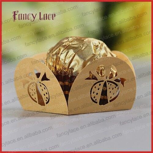 60PCS Color ball Lace Mini Chocolate Wrappers for Wedding Table Decoration, Dilicate Cupcake Liner for Candy Desert Decors