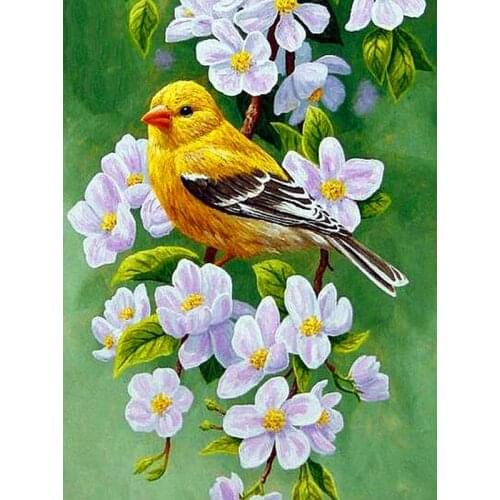 Diamond Embroidery Full Display Birds Cross Stitch Diamond Mosaic Sale Flower Rhinestones Pictures Diamond Painting