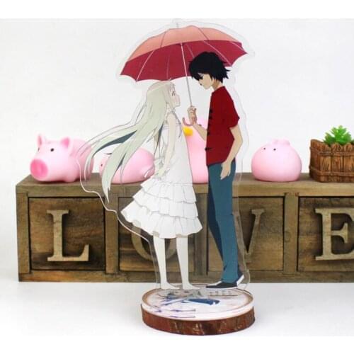 Anohana Honma Meiko Menma Yadomi Jinta Anime Acrylic Stand Figure Desktop Decoration Collection Model Toy Gifts Cosplay