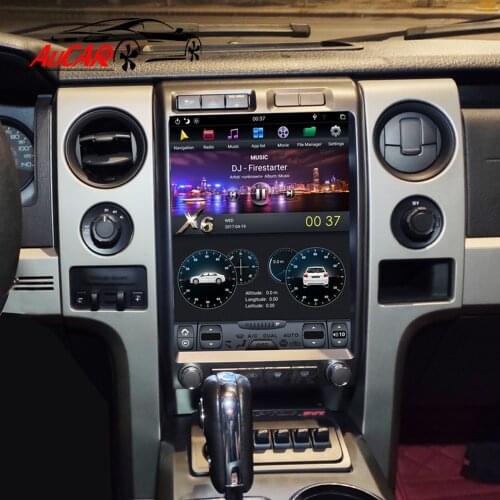 AuCAR 13‘’ Tesla Style Android 9 multimedia Car radio For Ford F150 2009 -2014 GPS navigation stereo Carply autoradio 1 din 2