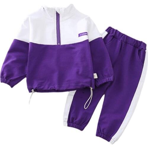 Boys Girls Clothes Sets Childrens Clothing New Spring Casual Fashion Sweater Toddler Cotton Outfits Tracksuit Sport Suit Kids