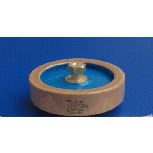 Round ceramics Porcelain high frequency machine new original high voltage CCG81-3 500PF 15KV 75KVA