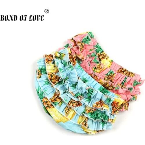 Summer Baby Cotton Shorts Toddler PP Pants Nappy Diaper Covers Bloomers Cute Baby Girls Boys Fashion Printed Bloomers Clothing