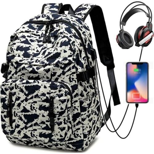 Men Male Backpack Casual Rucksacks Boys Laptop Backpacks College Student School Bag Backpack Women Mochila