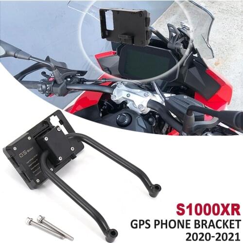 NEW S 1000 XR Motorcycle Navigation Bracket 2020-2021 For BMW S1000XR Mobile Phone GPS Plate Bracket Phone Holder USB