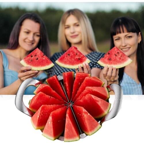 Stainless Steel Watermelon Slicer Cutter Knife Corer Fruit Vegetable Tools Kitchen Gadgets Accessories Utensilios