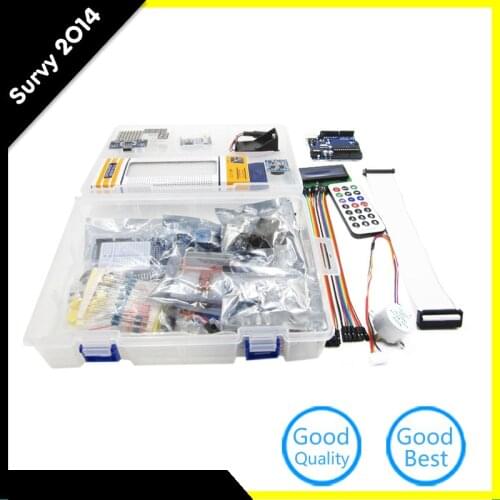 Arduino starter kit for Arduino Mega2560 UNO Nano with tutorial / power supply / stepper motor diy kit diy electronics kit