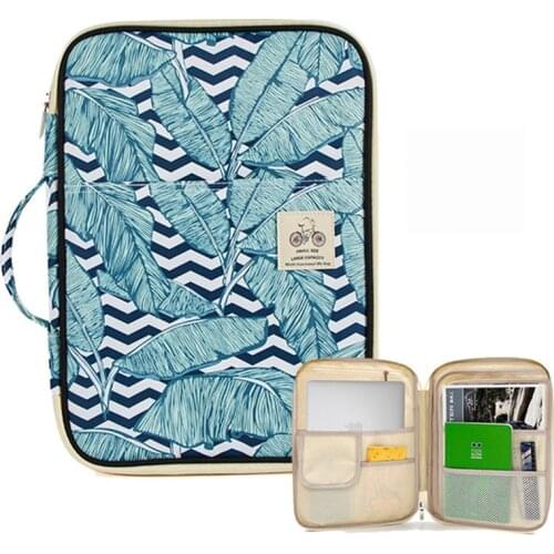 A4 Document Bag Portable File Folder Cute Cabinet Organizer Box for Ipad Storage Case Product Padfolio Multifunctional Fichario