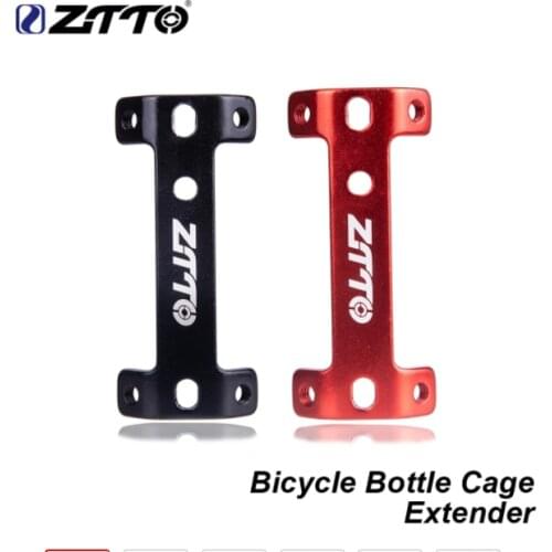 ZTTO MTB Double Headed Bicycle Bottle Cage Extender Ultralight Aluminum Alloy Mountain Road Bike Frame Water Cup Holder Expander