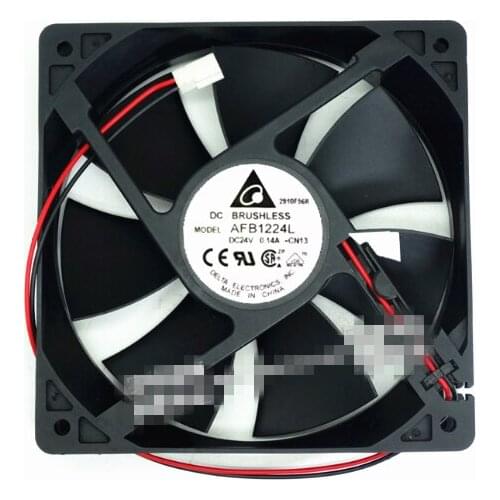 Fan 12025 DC24V 0.14A 12CM ultra-quiet inverter fan AFB1224L