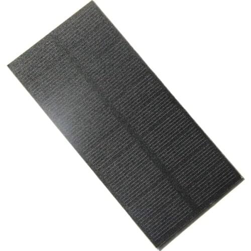 1.3W 5V Solar Cell Module Monocrystalline PET Solar Panel DIY Solar Charger For 3.7v Battery Study 131*61MM 10pcs/lot