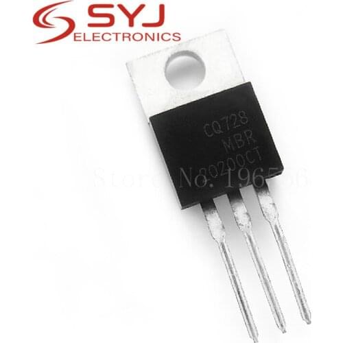 10pcs/lot MBR20200CT TO220 MBR20200 TO-220 20200CT In Stock