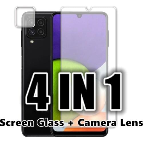 2Pcs For Samsung Galaxy A42 5G Glass Tempered For Samsung Galaxy A12 Screen Glass Camera Glass For Galaxy A32 5G A02S M31S M51