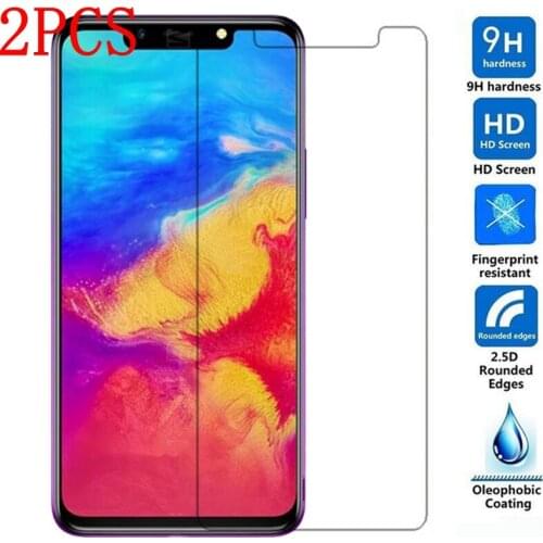 2PCS Tempered Glass For infinix Hot 7 Screen Protector Toughened protective film For infinix Hot 7 Pro glass