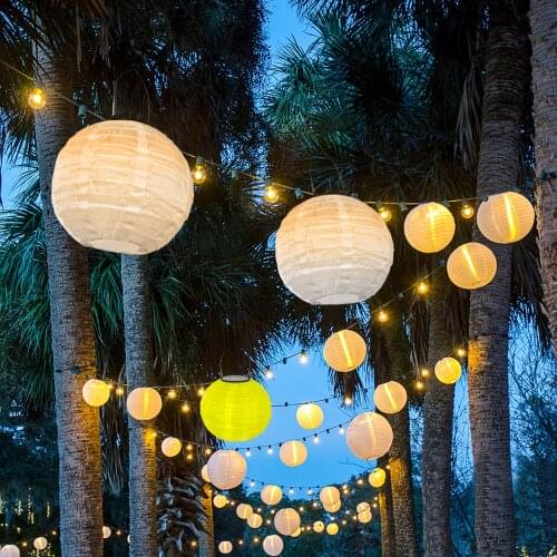 20 Cm Solar Outdoor Ip55 Waterproof Hanging Lantern Solar Led Party Lantern Wedding Church Garden Party Decoration