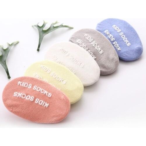 5pairs/lot Newborn Baby Colorful Pure Cotton Low Sock Boys Girls Adorable Cartoon Low Cut Liner Socks