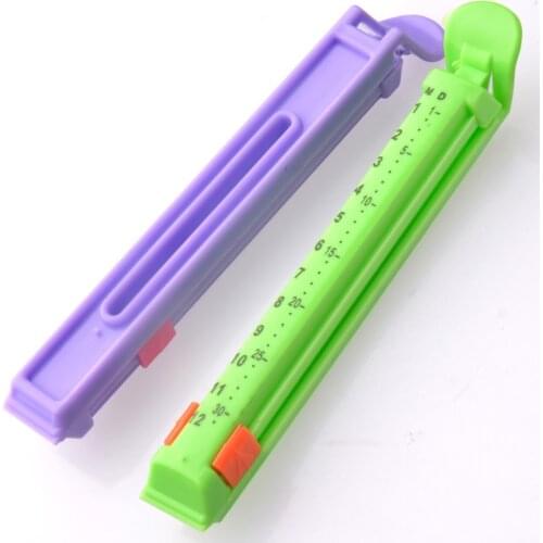 5pc Plastic Bag Sealer With Date Snack Seal Sealing Bag Clips Clamp Food Clip Kitchen Gadgets Home Storage Organization Tools
