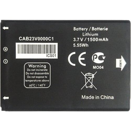 1500mAh CAB23V0000C1 battery for Alcatel Y800 Y580D Mobile Phone Battery