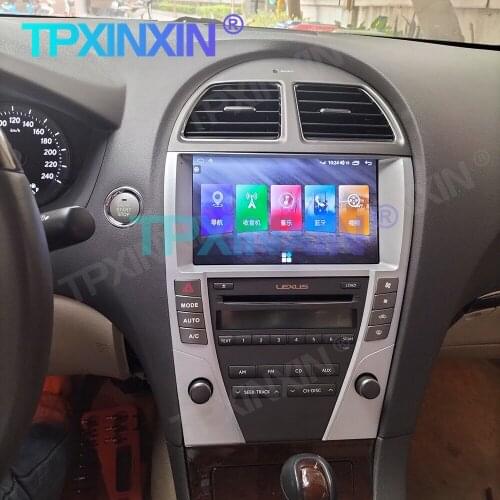For Lexus ES 2005-2011 Carplay 6+128G Android 10.0 Car GPS Navigation Auto Radio Stereo Multimedia Player Headunit Tape Recorder
