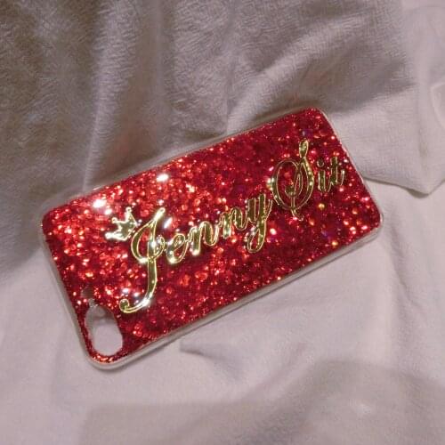 Custom Name Letter Heart Stand Glitter Phone Case For Samsung Galaxy M10 A30 A50 A70 A10S A20S A51 A71 A91 A81 A01 A31 A21S A10E