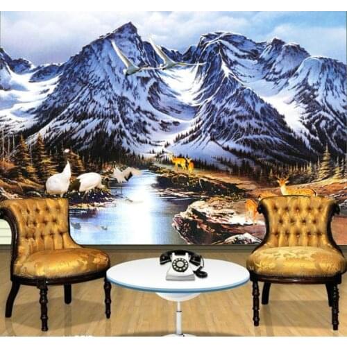 Snowberg photo wallpaper