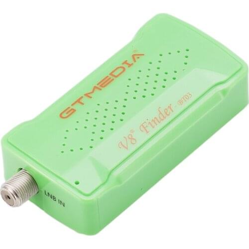 GTMEDIA Mini Satellite Finder Bluetooth DVB-S2 V8 Finder BT03 Satfinder Supports Android Ios System and Iphone for HD 1080P