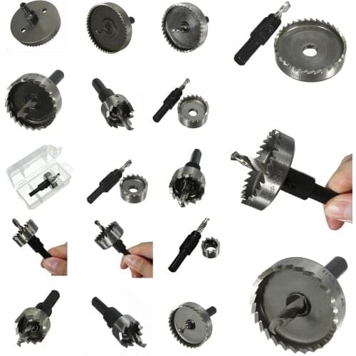 Hole Saw Tooth HSS Steel Hole Saw Drill Bit Cutter Tool for Metal Wood Alloy 40mm