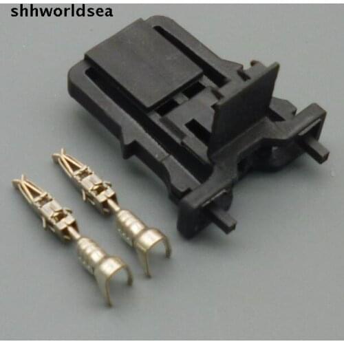 Worldgolden 5/30/100sets kit 3.5mm 2p auto electrical trunk light connector 1J0 971 972 1J0971972