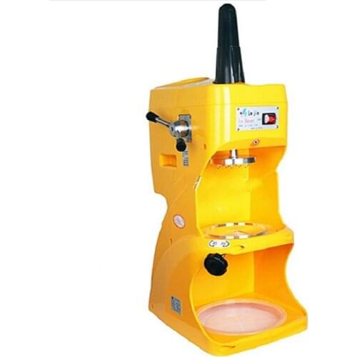 Small capacity table type shaved ice cream machine/snow flake ice shaving machine for home use