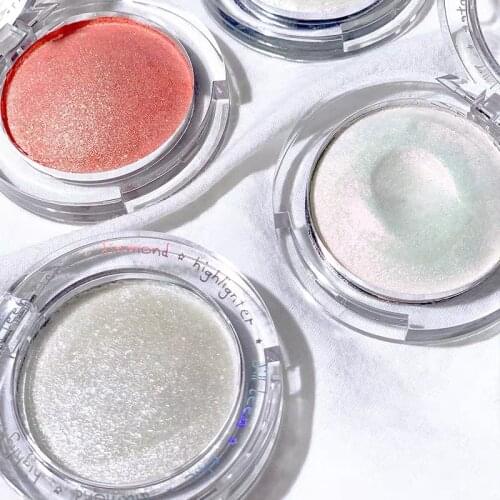 Miss lara 3 Colors Highlighter Facial Palette Makeup Glow Face Contour Shimmer Powder Illuminator Highlight Cosmetics