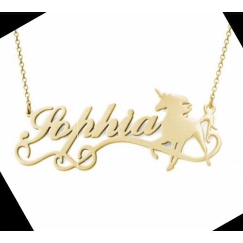 Personalized Name Necklace for Women Letter Necklace DIY Custom Necklaces Stainless Steel Pendant Mothers Day Gift