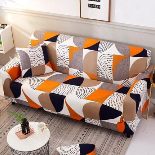 Stretch Printed Sofa Cover Big Elasticity Couch Covers Loveseat Sofa Funiture Towel All Wrap Single Slipcovers double seat
