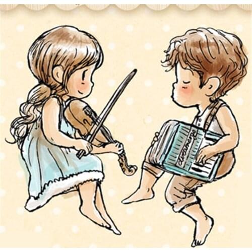 Rubber Silicone Clear Stamps for Scrapbooking Tampons Transparents Seal Background Stamp Card painting Making Diy girl