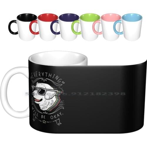 Dog Shirt Ceramic Mugs Coffee Cups Milk Tea Mug Dog Dog Art Dogs Doggies For Dog Lovers Ronan Lynam Dog Stuff Found Popular