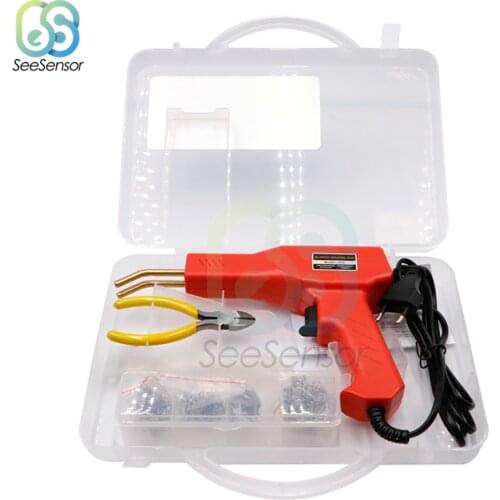 Handy Plastic Welding Gun Welder Garage Tools Hot Staplers Machine Staple PVC Plastic Repairing Machine Car Bumper Repair Tools