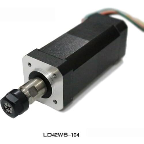 DC Spindle 42 Brushless High Speed Motorized Spindle Robot Deburring Drilling Grinding Motor 10000RPM Y