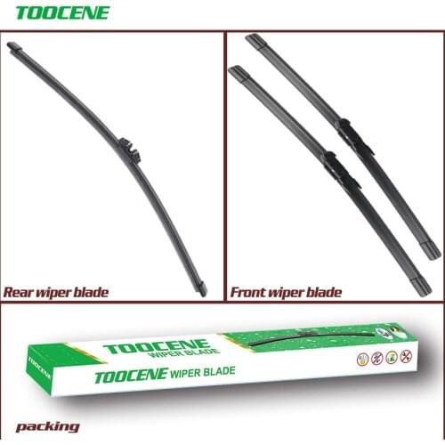 Front and Rear Wiper Blades For Ford Edge MK2 2015-2018 Windshield Windscreen wiper Car Accessories 28"+28"+15"