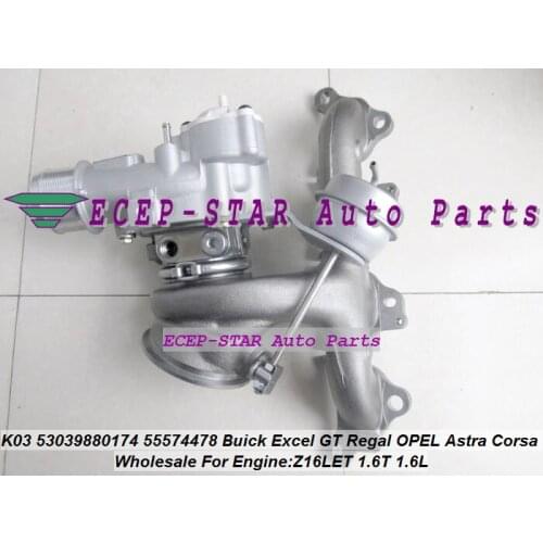 Turbocharger Turbine K03 174 53039880174 53039700174 5304-970-0174 5304-988-0174 5304 970 0174 5304 988 0174 Z16LET 1.6T 1.6L