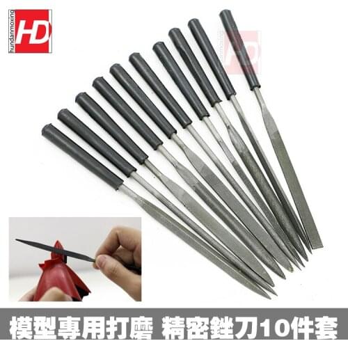 Military Model Making Tools Plastic Sculpture Reshaping Grinding Tools Precision Files File