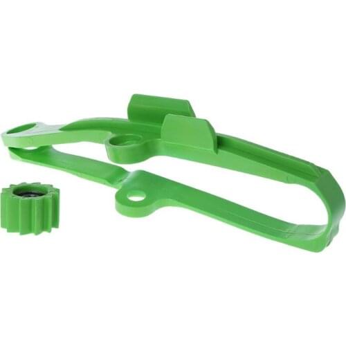 Green Chain Slider Guide Swingarm Roller For KAWASAKI KXF250 KXF450 KX250F KX450F KXF 250 450 Motorcycle 2009-2016 C45