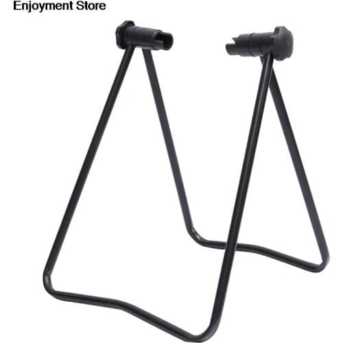 1X Mountain Bike Road Bike Triangle Vertical Stand Display Wheel Hub Bike Repair Stand Kickstand For Bicycle Repair Floor Stand