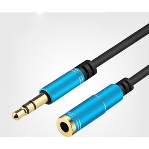 3.5mm Male To Female Audio Cable 1-5m Computer Audio Adapter Extension Cable Mobile Phone Speaker Headset TV 3.5mm Jack Adapter