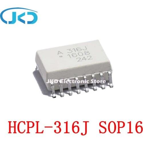 5pcs/lot A316J HCPL-316J HCPL316J 316J SOP-16 Optocoupler New and Original