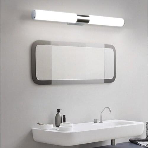Acrylic Bathroom Cabinet Lamp Makeup Vanity Mirror Light LED Sconce Light Waterproof LED Tube Wall Lights 12W 16W 22W 85-265V