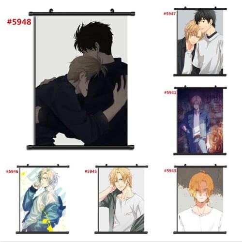 Banana Fish Anime Retro Poster Anime Posters Canvas Painting Wall Decor Poster Wall Art Picture for Living Room Decor Home Decor