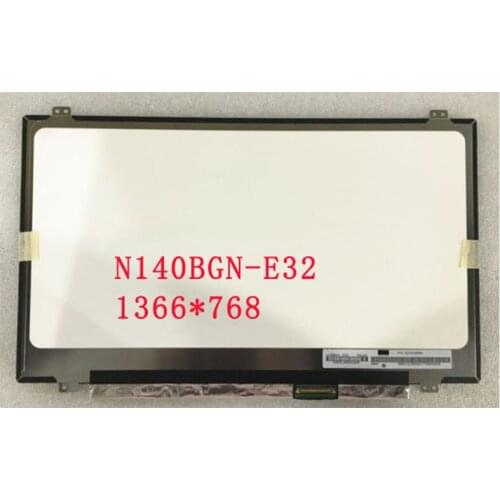 Free shipping N140BGN-E32 N140BGN E32 14''inch Laptop LCD Screen