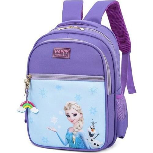 Disney Kids bag Frozen Kindergarten Backpack Children Cartoon School Bags Princess Schoolbags Satchel For Boys Girls