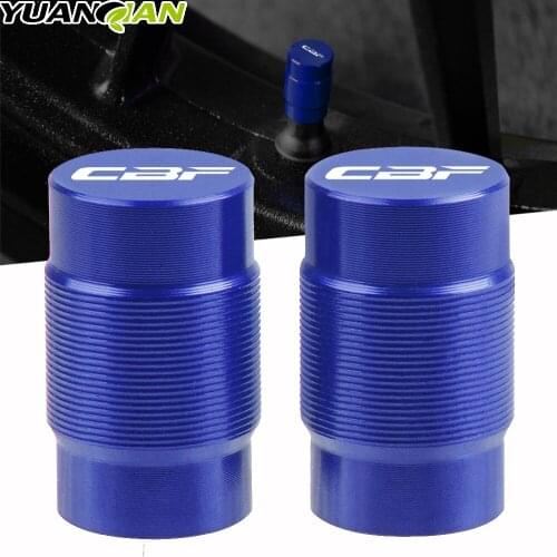 Motorcycle Accessorie Wheel Tire Valve Stem Caps CNC Airtight Covers For Honda CBF 600 SA CBF 600 CBF1000 CBF250 CBF500 CBF125