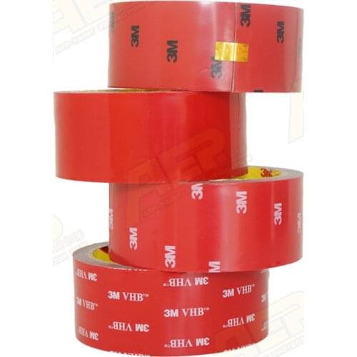 Strong Heavy Duty 3M Double Sided Tape For Car Badge/Tail Wing/Anti-collision Strip/Body Trim Strip Fixed Exterior Accessories